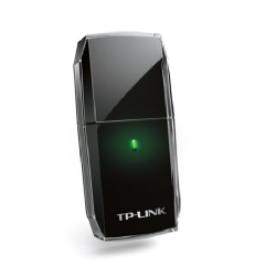 TP-Link Archer T2U, AC600 Двухдиапазонный мини Wi-Fi USB адаптер, до 200 Мбит/с на 2,4 ГГц + до 433 Мбит/с на 5 ГГц, USB 2.0