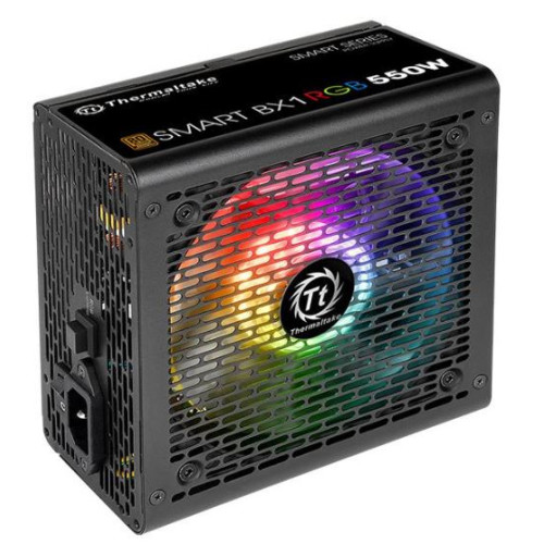 Thermaltake Smart BX1 RGB (PS-SPR-0550NHSABE-1), 550W, APFC, 80+ Bronze, non-modular