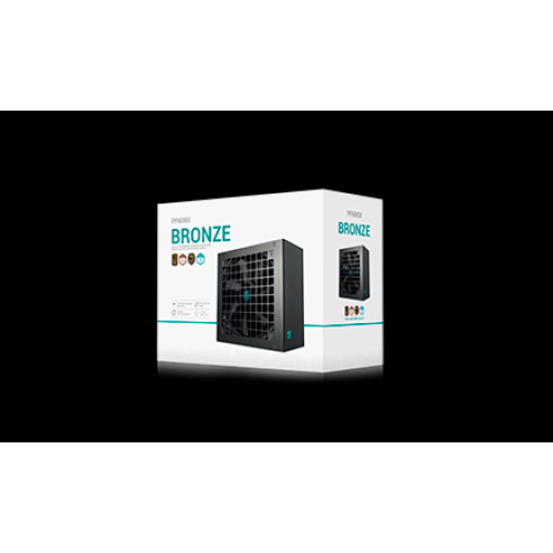 Deepcool GAMERSTORM PF600X (ATX 2.52, 600W, PWM 120mm fan, Active PFC+DC to DC, 80+ BRONZE) RET (R-PF600X-HD0B-WGEU)