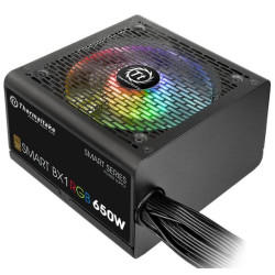 Thermaltake Smart BX1 RGB (PS-SPR-0650NHSABE-1), 650W, APFC, 80+ Bronze, non-modular