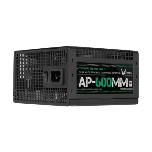 Formula V Line AP-600MM, 600W, APFC, 80+, 12cm Fan