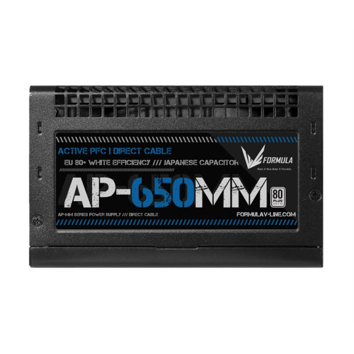 Formula V Line AP-650MM, 650W, APFC, 80+, 12cm Fan