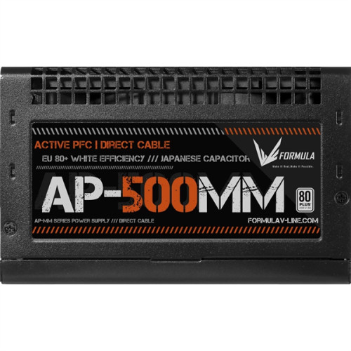 Formula V Line AP-500MM, 500W, APFC, 80+, 12cm Fan