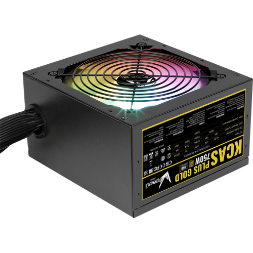 Formula V Line KCAS PLUS GOLD 750W RGB, 750W, ATX3.1/PCIe5.1, APFC, 80+ Gold, 12cm Fan