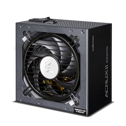 Zalman ZM1000-ARX2, 1000W, ATX12V v3.1, APFC, 12cm Fan, 80+ Platinum Gen5.1, Full Modular, Retail