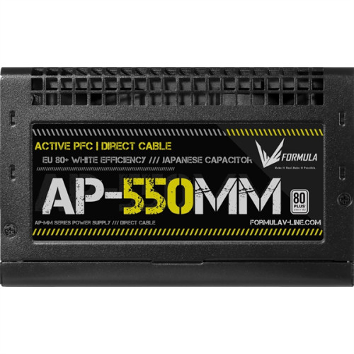 Formula V Line AP-550MM, 550W, APFC, 80+, 12cm Fan