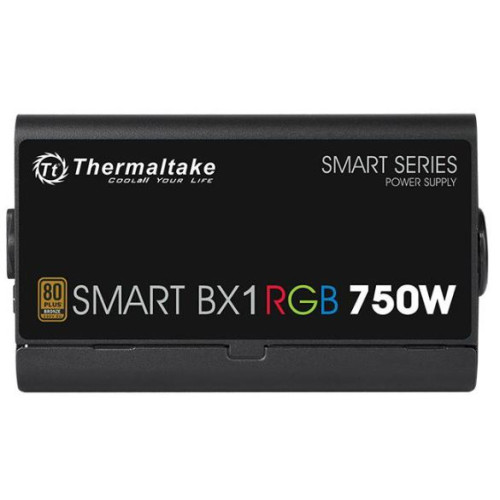 Thermaltake Smart BX1 RGB (PS-SPR-0750NHSABE-1), 750W, APFC, 80+ Bronze, non-modular