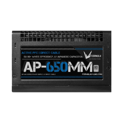 Formula V Line AP-650MM, 650W, APFC, 80+, 12cm Fan