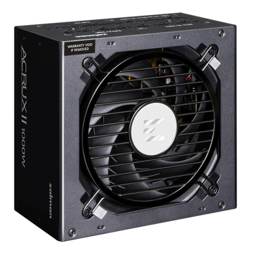 Zalman ZM1000-ARX2, 1000W, ATX12V v3.1, APFC, 12cm Fan, 80+ Platinum Gen5.1, Full Modular, Retail