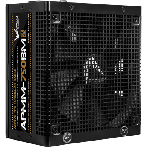 Formula V Line APMM-750BM, 750W, ATX3.1/PCIe5.1, APFC, 80+ Bronze, 12cm Fan, Full Modular