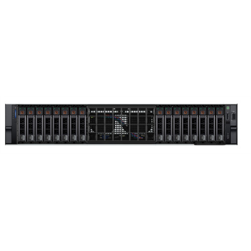 DELL PowerEdge R760 2U/16SFF(8 SATA/SAS + 8NVMe)/1x6430/2x16GB/2xH965/ 2x480GB RI/1x7,68TB NVMe RI/2xGE/BR 57414 OCP/2x1100W/6HPerf FAN/RC2/bezel/noTPM/IDRAC9 ENT/rails/1YWARR