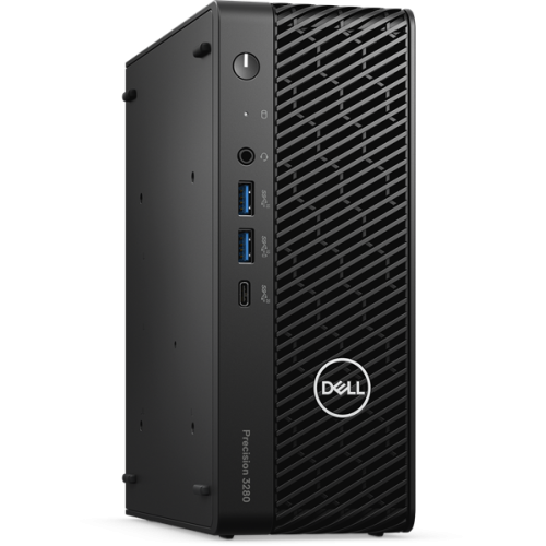 Dell Precision 3280 Compact Workstation Core i9-14900 (2,0GHz) 64GB (2x32GB) DDR5 5600, 1Tb SSD, Nvidia RTX A2000 Ada, 16GB GDDR6, 280W, No Optical Drive, No WiFi, Linux Ubuntu,  1YW