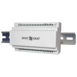 (83) Бастион СКАТ-1200М DIN (СКАТ ИБП-12/3-DIN) источник питания 12В 2,5А внешняя АКБ 7-12Ач холодн