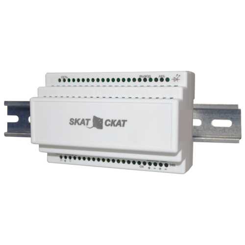 (83) Бастион СКАТ-1200М DIN (СКАТ ИБП-12/3-DIN) источник питания 12В 2,5А внешняя АКБ 7-12Ач холодн