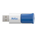Netac U182 Blue 16GB USB3.0 Flash Drive, retractable