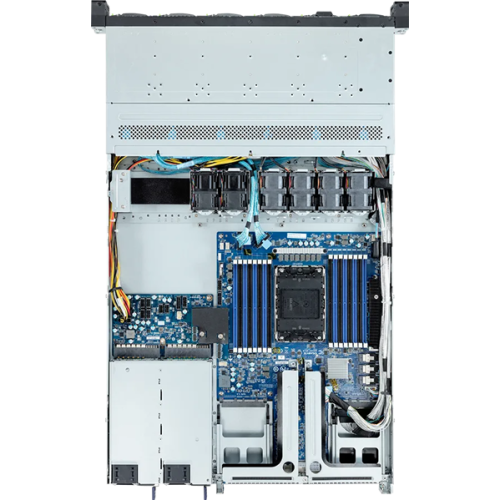 Gigabyte Server Platform R163-S35 / 1U / 1xIntel (Gen 4/5) / 1xHS / 16xDIMM / 12xSFF NVME/SAS/SATA + 1xM.2 PCIe Gen3 / 1x1GbE / 1xOCP 3.0 / 1xFHHL / 2x1300W / Rails / 1Y
