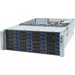 Gigabyte Server Platform S453-S70 4U 2 x LGA4677 up 270W, 16 x DDR4 4800MhZ, 36 x 3.5'' SATA/SAS HotSwap, 2 x M.2 22110, 6 x PCI-e LP x16, 2 x 10GbE LAN + 2 x 1GbE, AST2600, R1600W