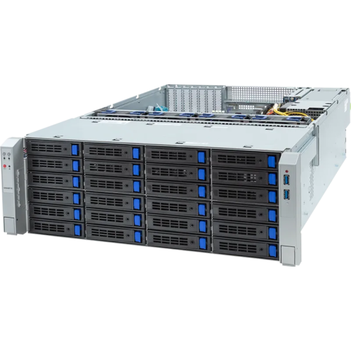 Gigabyte Server Platform S453-S70 4U 2 x LGA4677 up 270W, 16 x DDR4 4800MhZ, 36 x 3.5'' SATA/SAS HotSwap, 2 x M.2 22110, 6 x PCI-e LP x16, 2 x 10GbE LAN + 2 x 1GbE, AST2600, R1600W