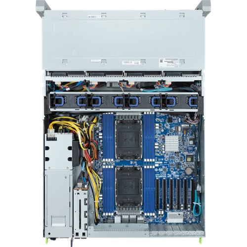 Gigabyte Server Platform S453-S70 4U 2 x LGA4677 up 270W, 16 x DDR4 4800MhZ, 36 x 3.5'' SATA/SAS HotSwap, 2 x M.2 22110, 6 x PCI-e LP x16, 2 x 10GbE LAN + 2 x 1GbE, AST2600, R1600W