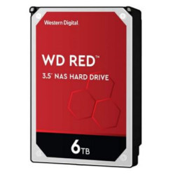 Western Digital HDD SATA-III  6Tb Red for NAS WD60EFAX, 5400RPM, 256MB buffer, 1 year