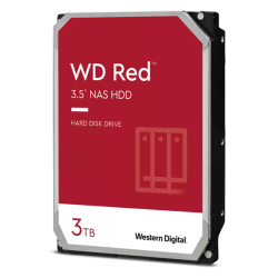 Western Digital HDD SATA-III  3000Gb Red for NAS WD30EFAX, 5400RPM, 256MB buffer, 1 year