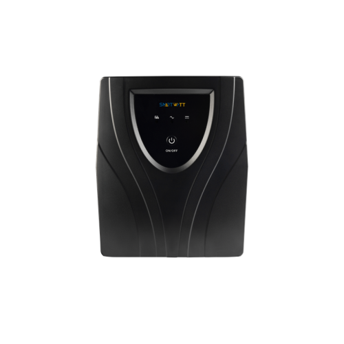 SMARTWATT линейно-интерактивный SIN, 1000/700 ВА/Вт, напольный, LED индикация, Shuko CEE7/4 - 2 шт. , IEC C13 - 3 шт.