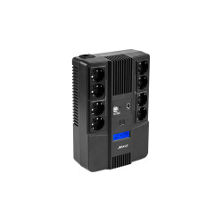 (8934) SKAT-UPS 1000-AID-IN-1X9-8 ИБП 220В 600Вт,LCD,АКБ 1x 9Ач,line interactive, мод.синус, 8хSchuko,1xUSB