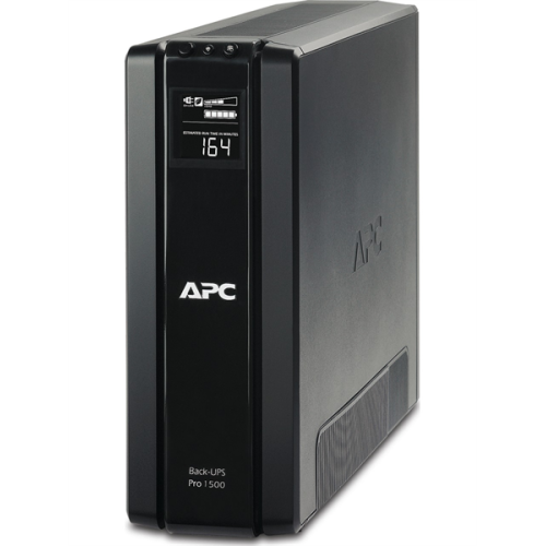 APC Back-UPS Pro Power Saving, 1500VA/865W, 230V, AVR, 6xSchuko (3 Surge & 3 batt.), Data/DSL protrct, USB, PCh, user repl. batt., (BR1500G-RS analogue), 1 year warranty