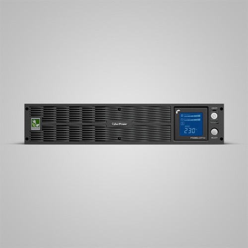 CyberPower PR3000ELCDRT2U Line-Interactive 3000VA/2700W USB/RS-232/Dry/EPO/SNMPslot/RJ11/45/ВБМ (9 IEC С13, 1 IEC C19)  EOL