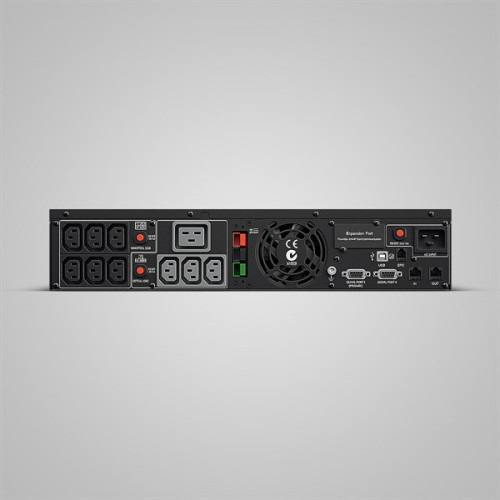 CyberPower PR3000ELCDRT2U Line-Interactive 3000VA/2700W USB/RS-232/Dry/EPO/SNMPslot/RJ11/45/ВБМ (9 IEC С13, 1 IEC C19)  EOL