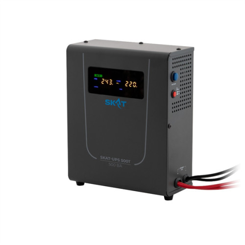 (4501) SKAT-UPS 500T источник питания Line-Interactive 220В, 500ВА,работает от 1 внешней АКБ