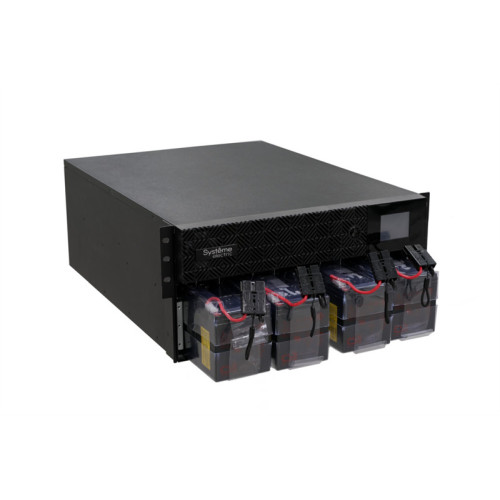 Systeme Electric Smart-Save Online SRT, 5000VA/5000W, On-Line, Extended-run, Rack 2U+3U(Tower convertible), LCD,  6xC13, 4xC19, USB, RS-232, Pre-Inst. Web/SNMP