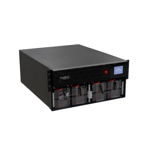 Systeme Electric Smart-Save Online SRT, 5000VA/5000W, On-Line, Extended-run, Rack 2U+3U(Tower convertible), LCD,  6xC13, 4xC19, USB, RS-232, Pre-Inst. Web/SNMP