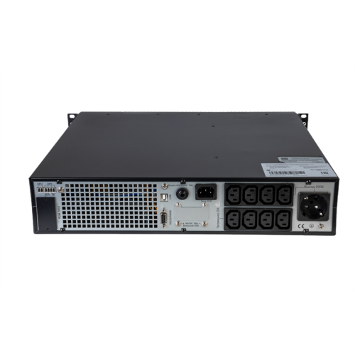 Systeme Electric Smart-Save Online SRT, 1000VA/1000W, On-Line, Extended-run, Rack 2U(Tower convertible), LCD, Out: 8xC13, 1xSchuko, SNMP Intelligent Slot, USB, RS-232, Dry contact