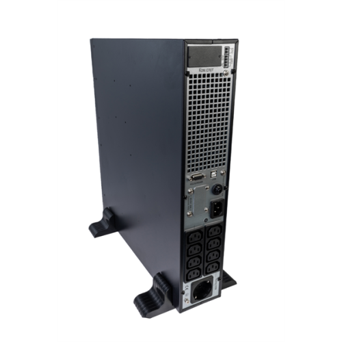 Systeme Electric Smart-Save Online SRT, 1000VA/1000W, On-Line, Extended-run, Rack 2U(Tower convertible), LCD, Out: 8xC13, 1xSchuko, SNMP Intelligent Slot, USB, RS-232, Dry contact