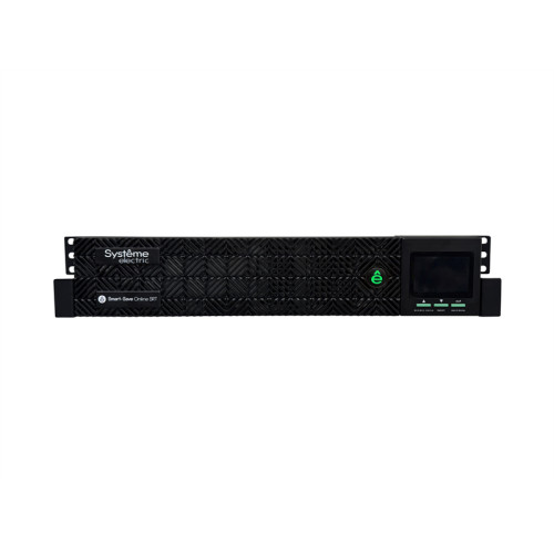 Systeme Electric Smart-Save Online SRT, 3000VA/3000W, On-Line, Extended-run, Rack 2U(Tower convertible), LCD, Out: 8xC13+1xC19, SNMP Intelligent Slot, USB, RS-232, Dry contact