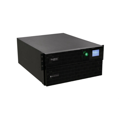 Systeme Electric Smart-Save Online SRT, 5000VA/5000W, On-Line, Extended-run, Rack 2U+3U(Tower convertible), LCD,  6xC13, 4xC19, USB, RS-232, Pre-Inst. Web/SNMP