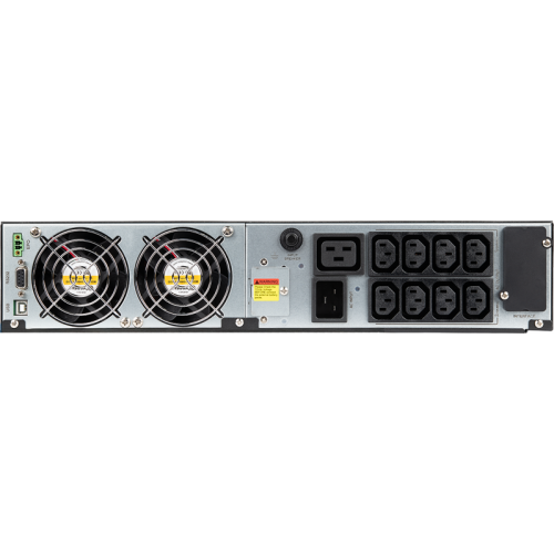 SMARTWATT ИБП Онлайн, мощность 2000/2000 ВА/Вт, стоечный/напольный, LCD дисплей, управляемые розетки, IEC13 - 8 шт., встроеные АКБ