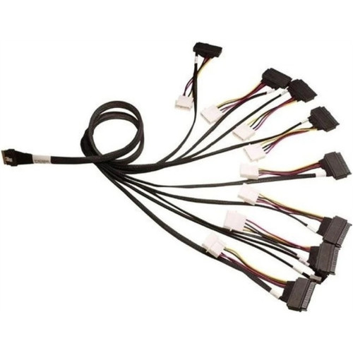 Cable, x8 SFF-8654 to 8xU.3 SFF-8639, 1M (analog 05-60006-00 / ACD-60006-JP / ACD-60006-ZC)