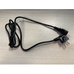 Кабель питания Schuko-C13, 3x0.5мм2, 6A, с заземлением, 1.8м