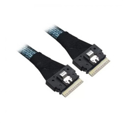 Cable, x8 SFF-8654 to 1x8 SFF-8654 (Slim SAS), 0,65M (analog 05-60007-00 / ACD-60007-ZC)