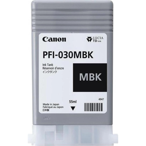 Canon PFI-030MBK черный матовый для imagePROGRAF TA-20, TA-30, TM-240, TM-340 (55мл)