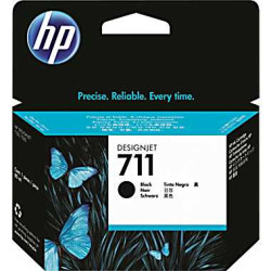 Cartridge HP 711 для DJ T120/T125/T130/T520/T525/T530, черный (80мл)