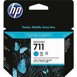 Cartridge HP 711 для DJ T120/T125/T130/T520/T525/T530, голубой (29мл)