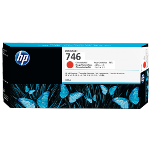 Cartridge HP 746 для HP DesignJet Z6/Z9+, хроматический красный (300мл)