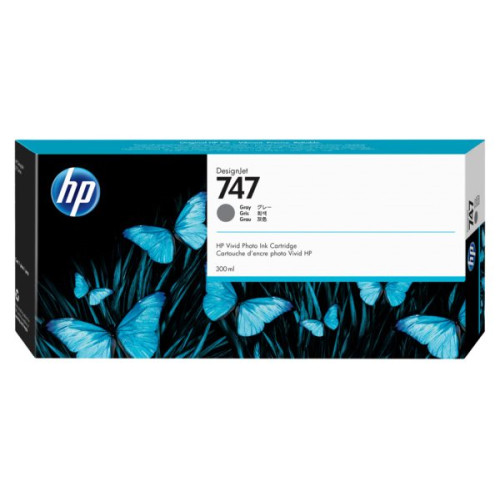 Cartridge HP 747 для HP DesignJet Z9+ , серый, 300 мл