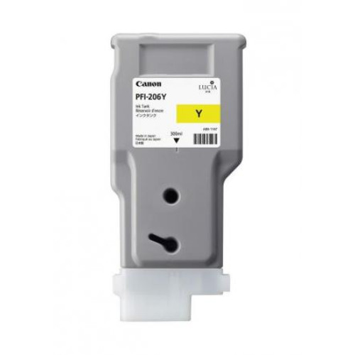 Картридж CANON PFI-206 Y Yellow для  iPF6400/6450 300ml