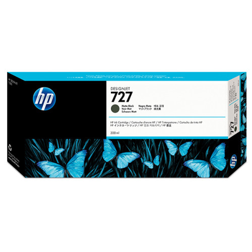 Cartridge HP 727 для DJ T920/T1500/T2500/T930/T1530/T2530, черный фото (300мл)