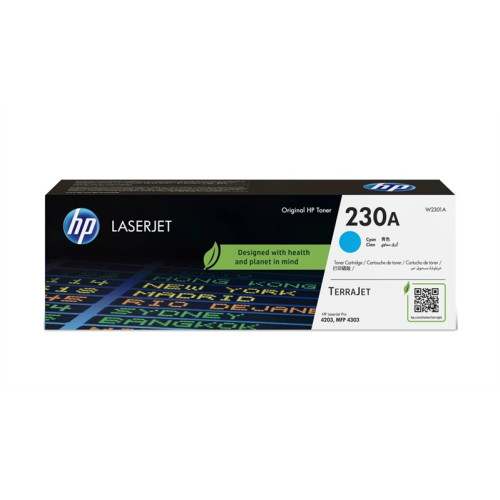 Cartridge HP 230A для HP Color LaserJet Pro 4203/4303, с чипом (1 800 стр.)
