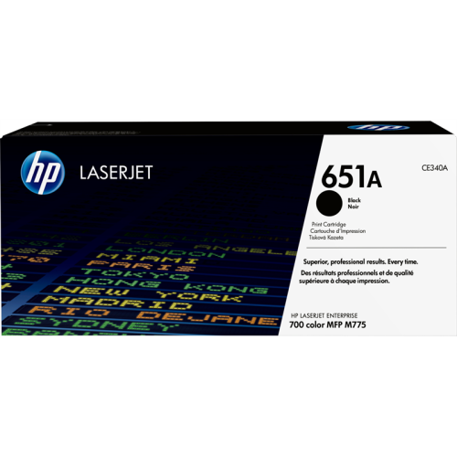 Cartridge HP 651A для LJ 700 Color MFP 775, черный (13 500 стр.)